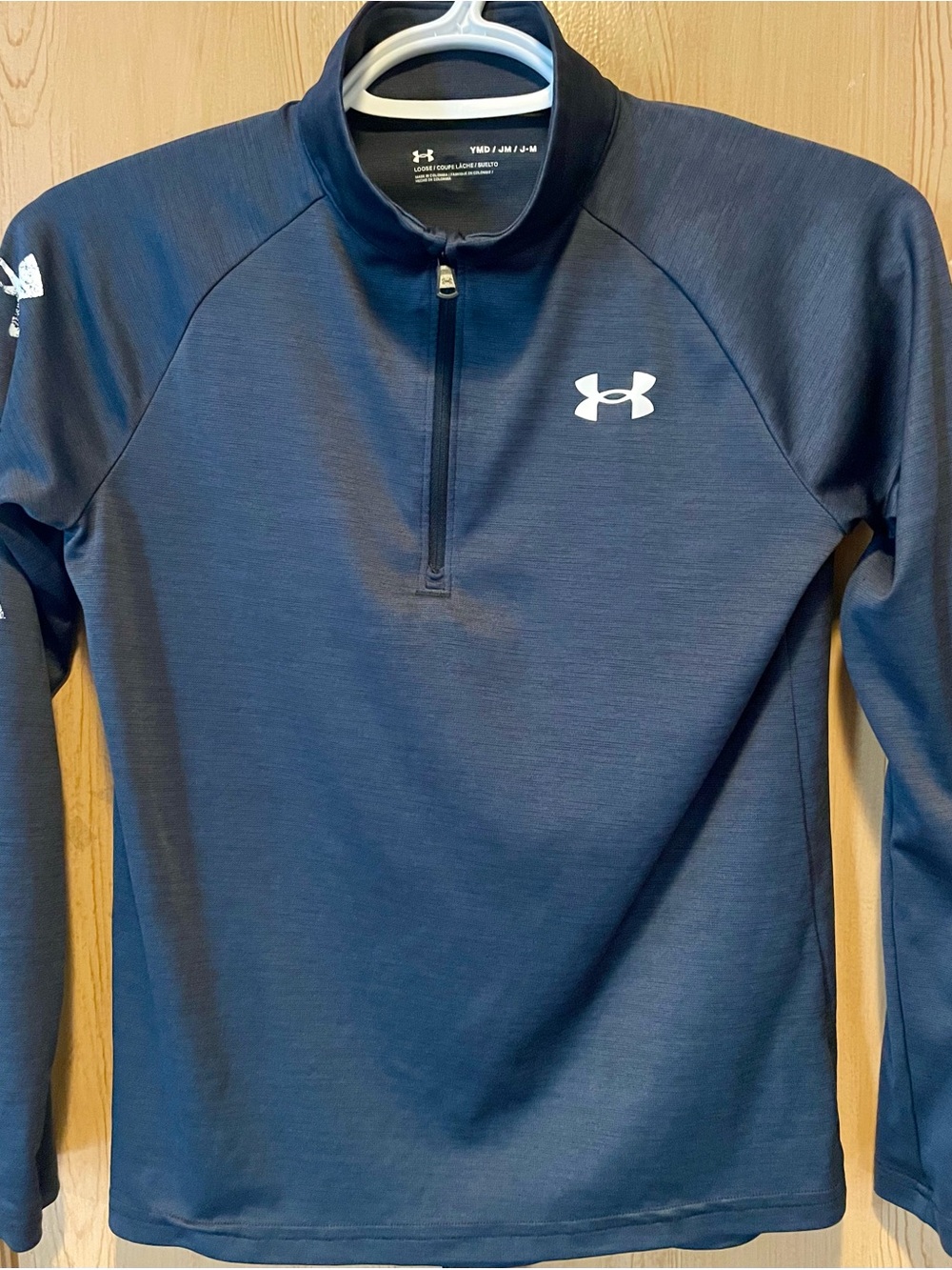 Under Armour Youth 1/4 Zip Pullover Long Sleeve